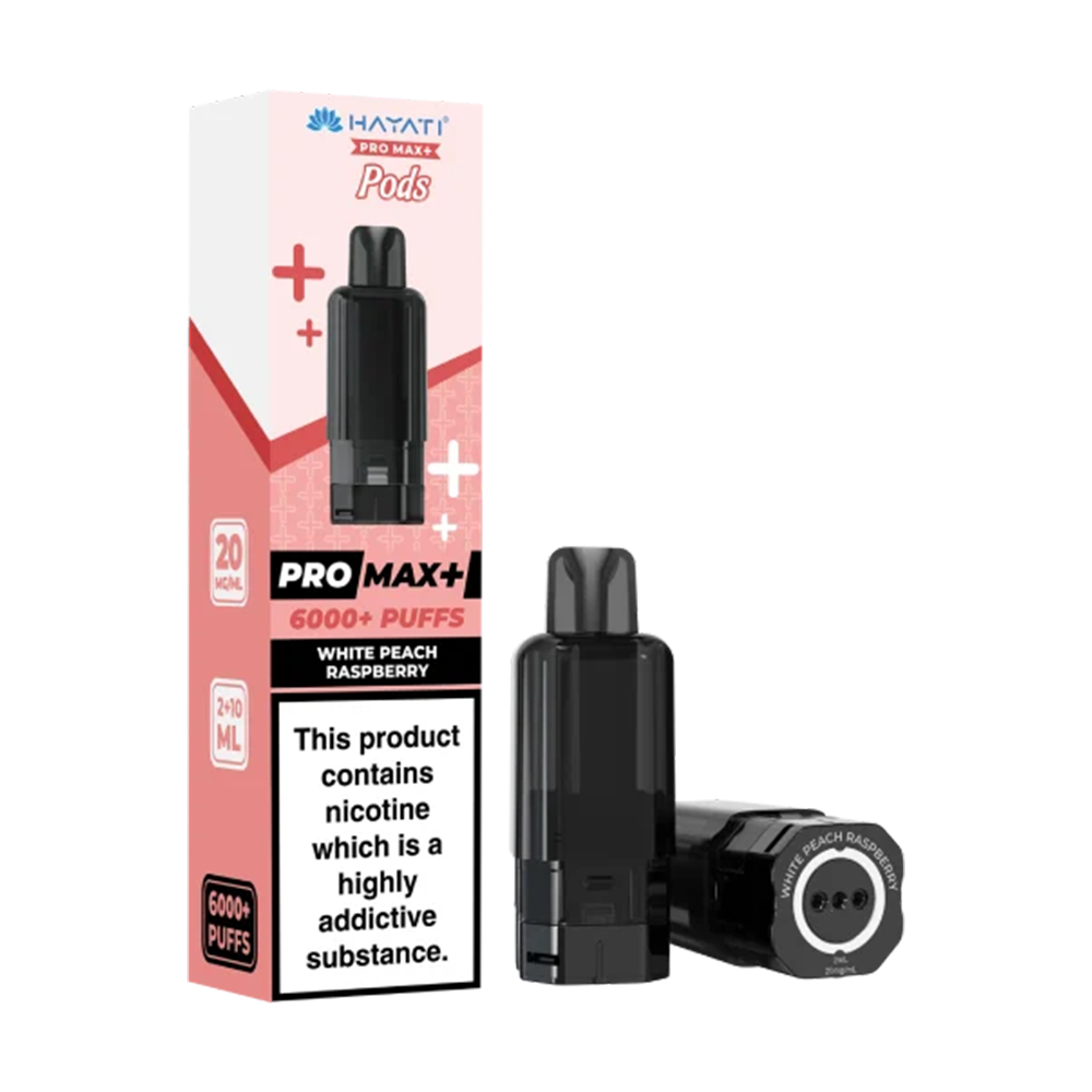Hayati Pro Max Plus 6000 Prefilled Pods (Pack of 5)