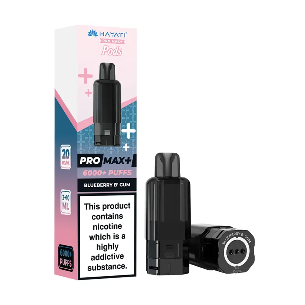 Hayati Pro Max Plus 6000 Prefilled Pods (Pack of 5)