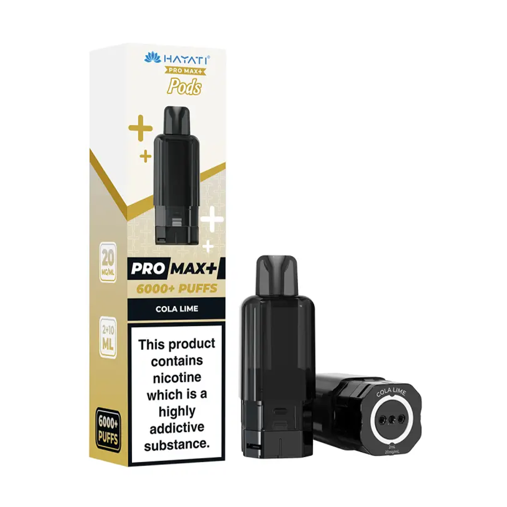 Hayati Pro Max Plus 6000 Prefilled Pods (Pack of 5)