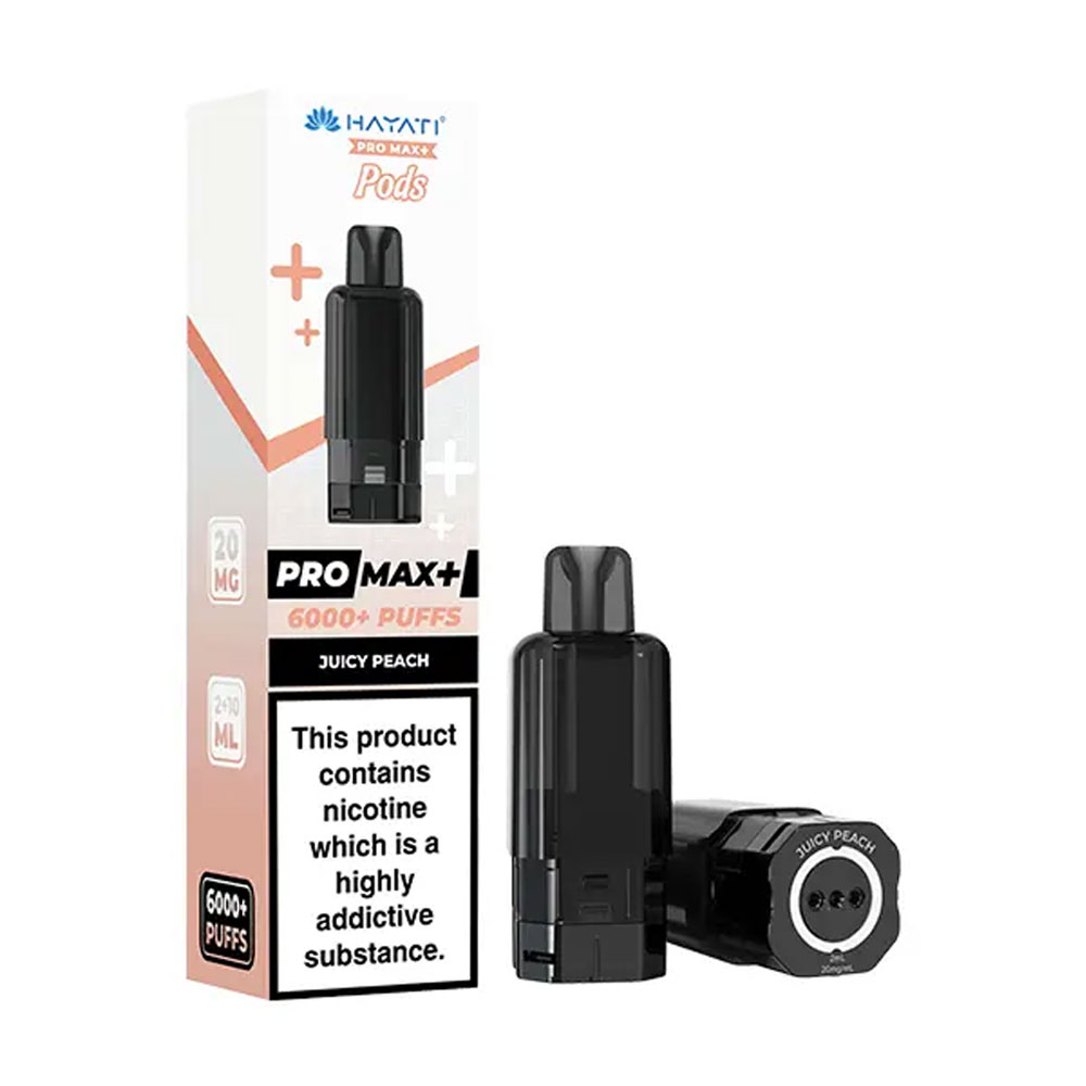 Hayati Pro Max Plus 6000 Prefilled Pods (Pack of 5)