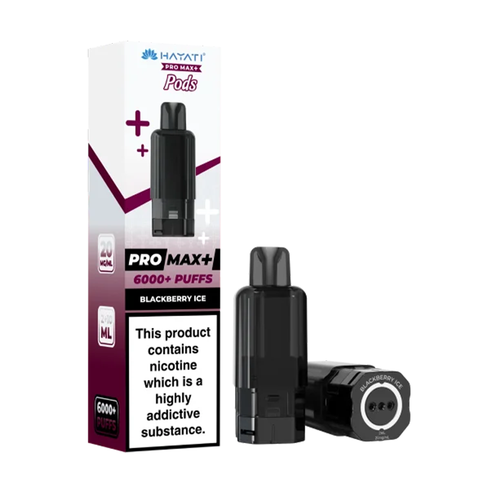 Hayati Pro Max Plus 6000 Prefilled Pods (Pack of 5)
