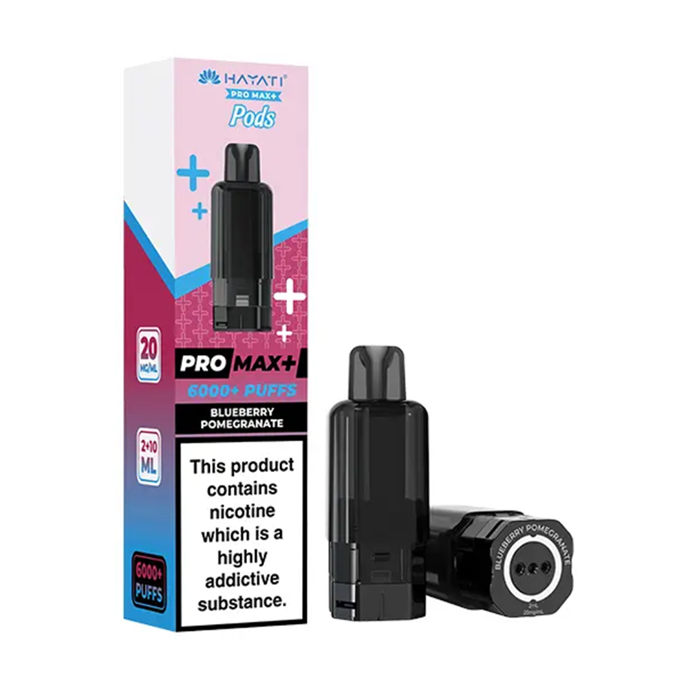 Hayati Pro Max Plus 6000 Prefilled Pods (Pack of 5)