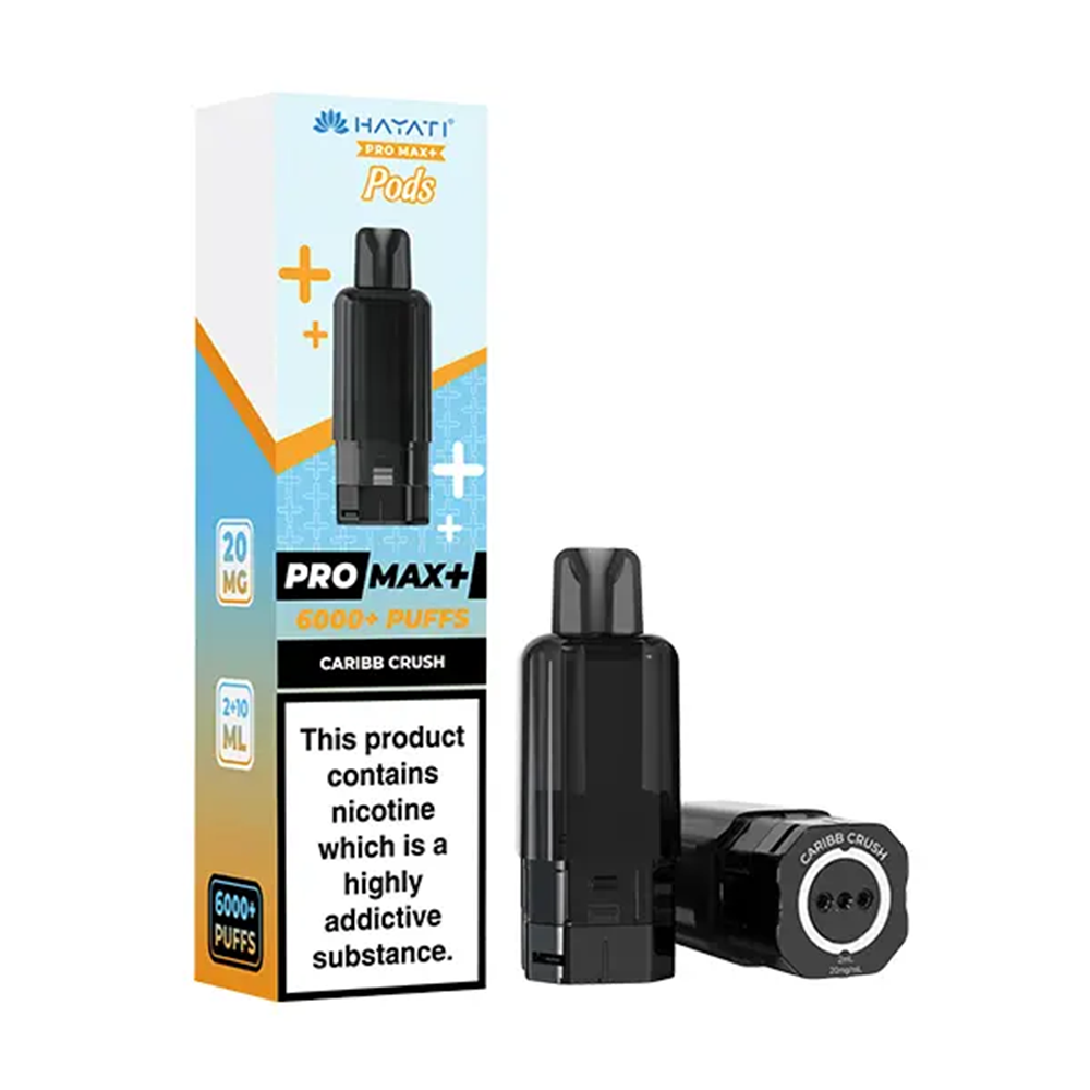 Hayati Pro Max Plus 6000 Prefilled Pods (Pack of 5)