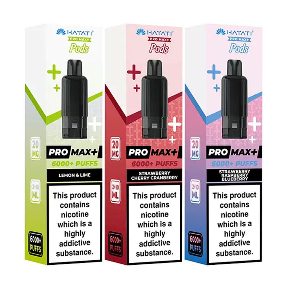 Hayati Pro Max Plus 6000 Prefilled Pods (Pack of 5)