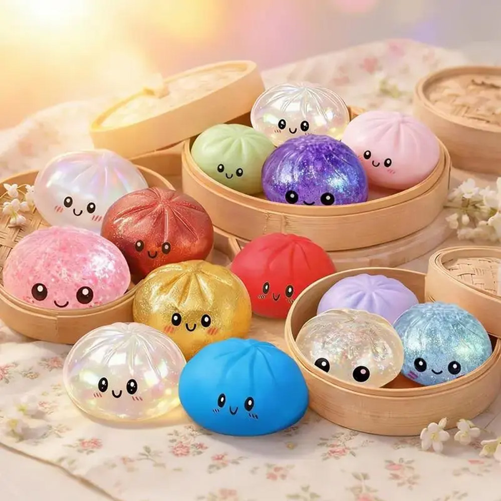 Squishy Glitter Dumpling (Pack of 12)
