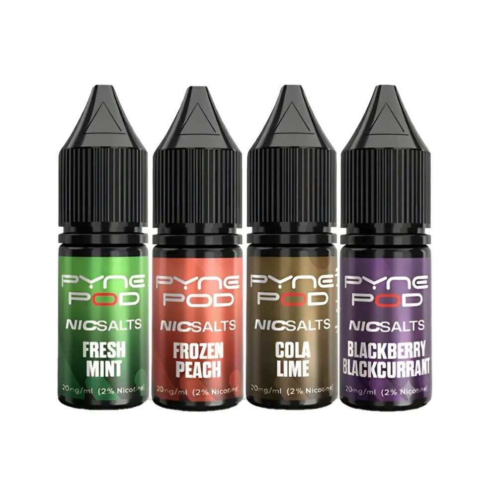Pyne Pod 10ml Nic Salt E Liquid (Pack of 10)