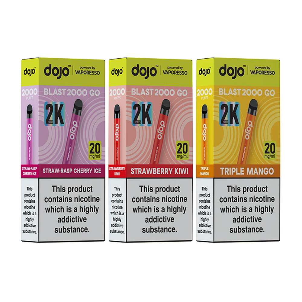 Vaporesso Dojo Blast 2000 Go Pod Kit (Pack of 5)