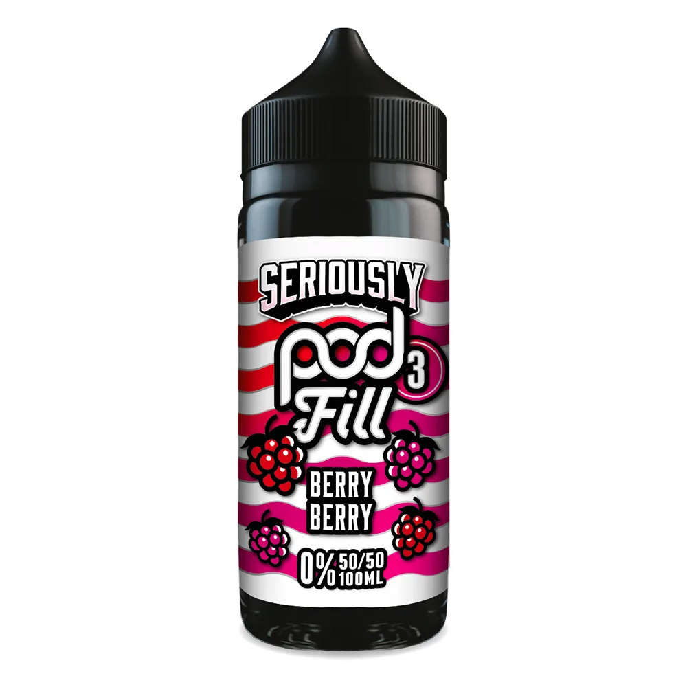 Doozy Seriously Pod Fill 3 100ml Shortfill E Liquid