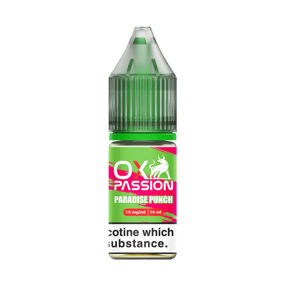 OX Passion 10ml Nic Salt E Liquid (Pack of 10)
