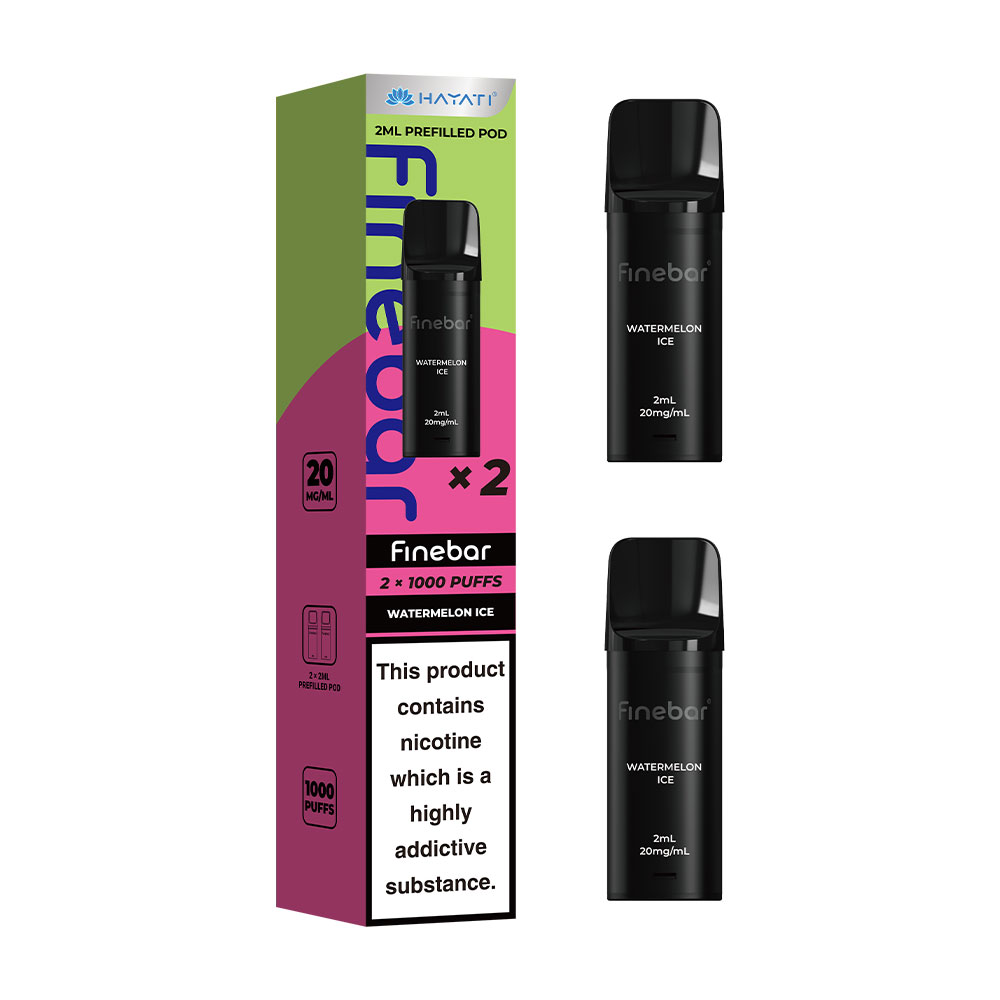 Hayati Finebar 1000 Puffs Prefilled Pods (Pack of 10)