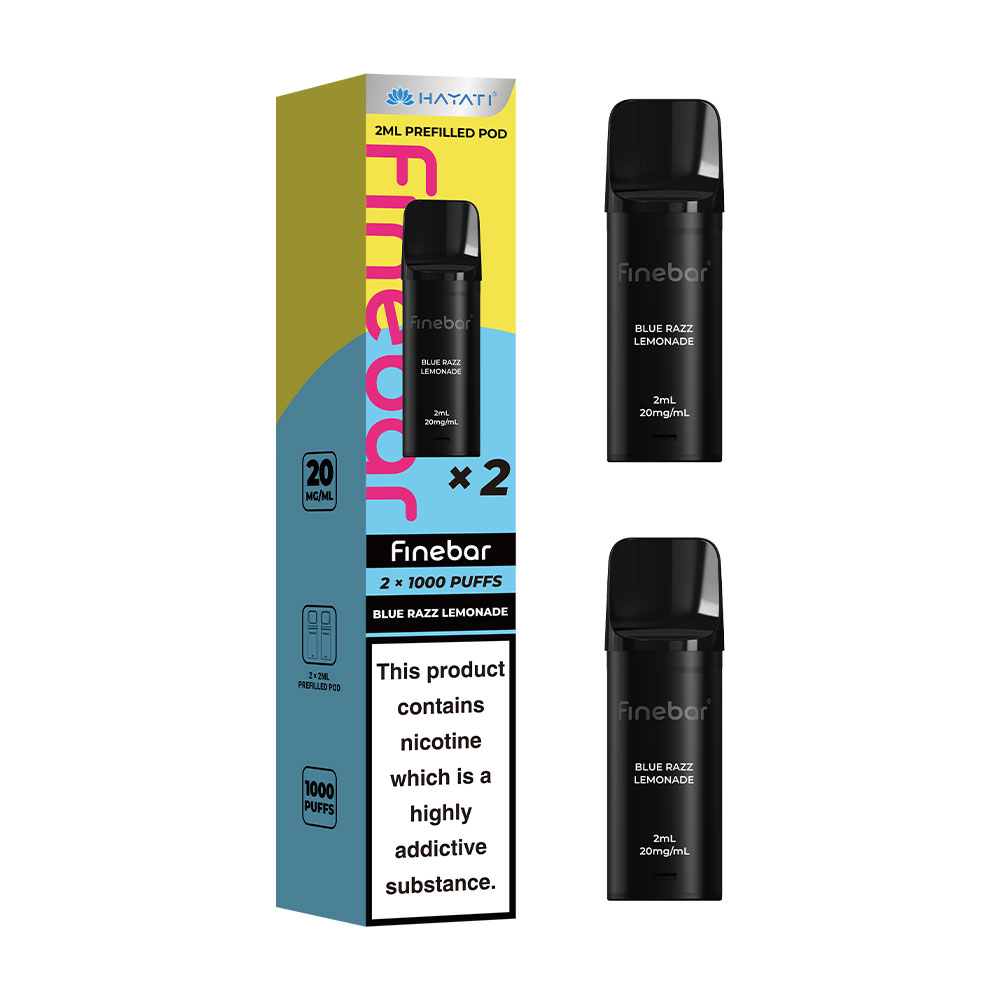 Hayati Finebar 1000 Puffs Prefilled Pods (Pack of 10)