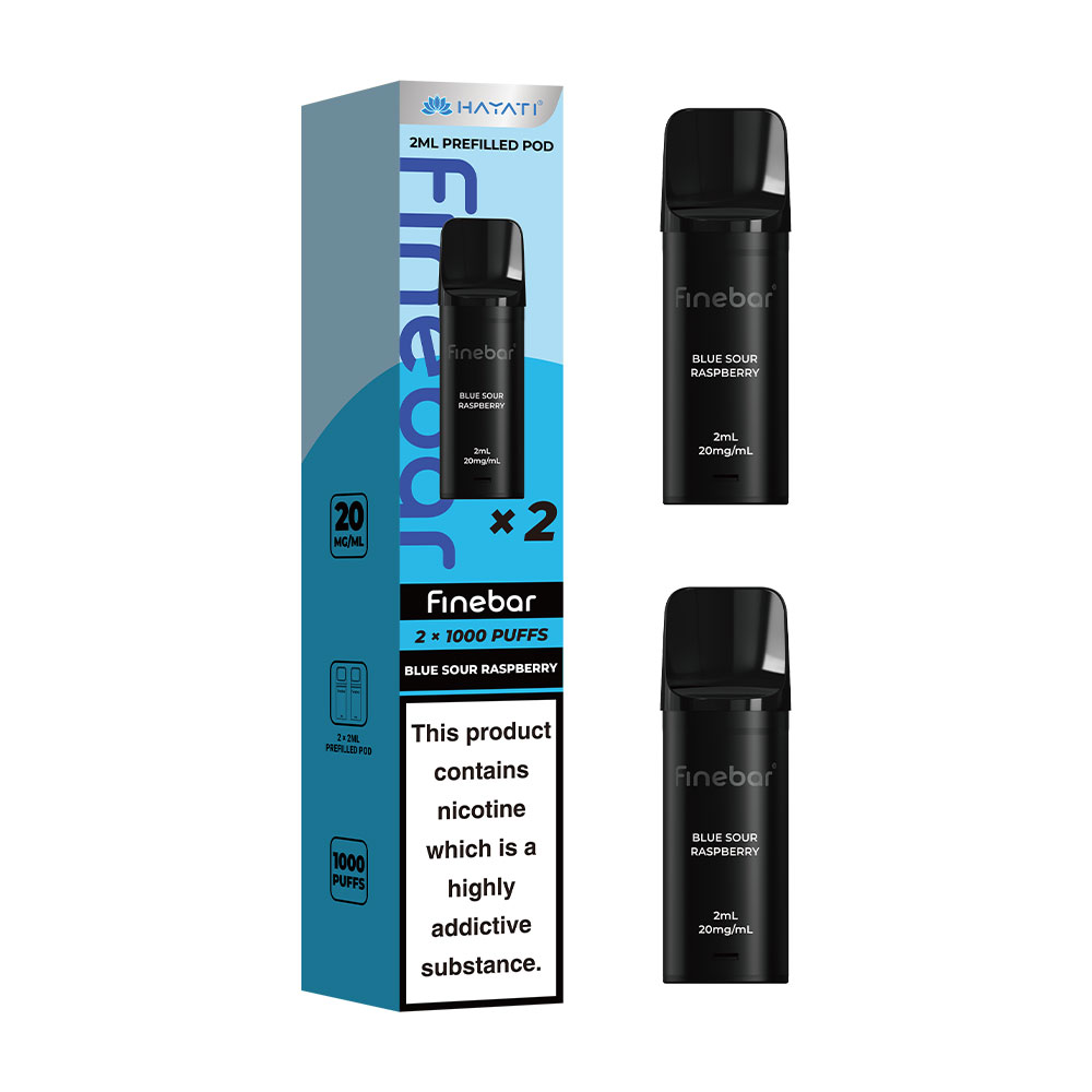 Hayati Finebar 1000 Puffs Prefilled Pods (Pack of 10)