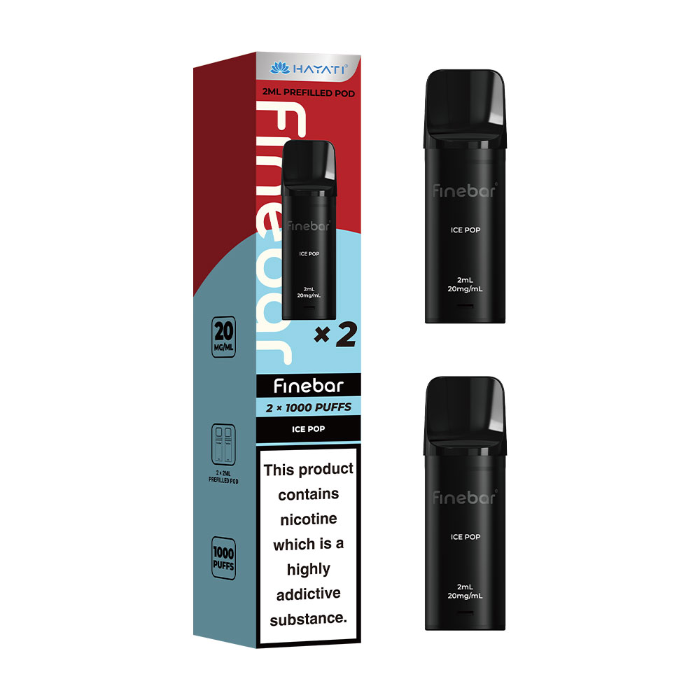 Hayati Finebar 1000 Puffs Prefilled Pods (Pack of 10)