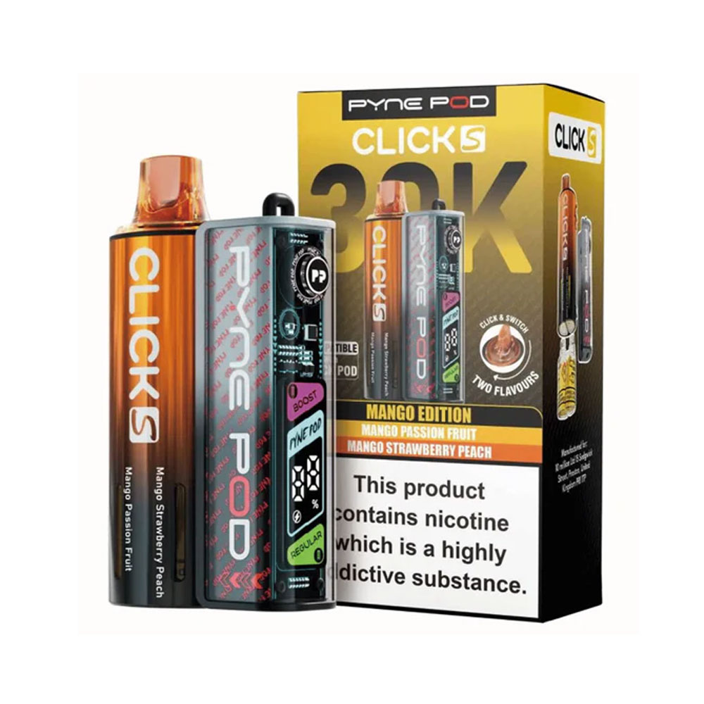 Pyne Pod Click S 30K Prefilled Pod Kit (Pack of 5)