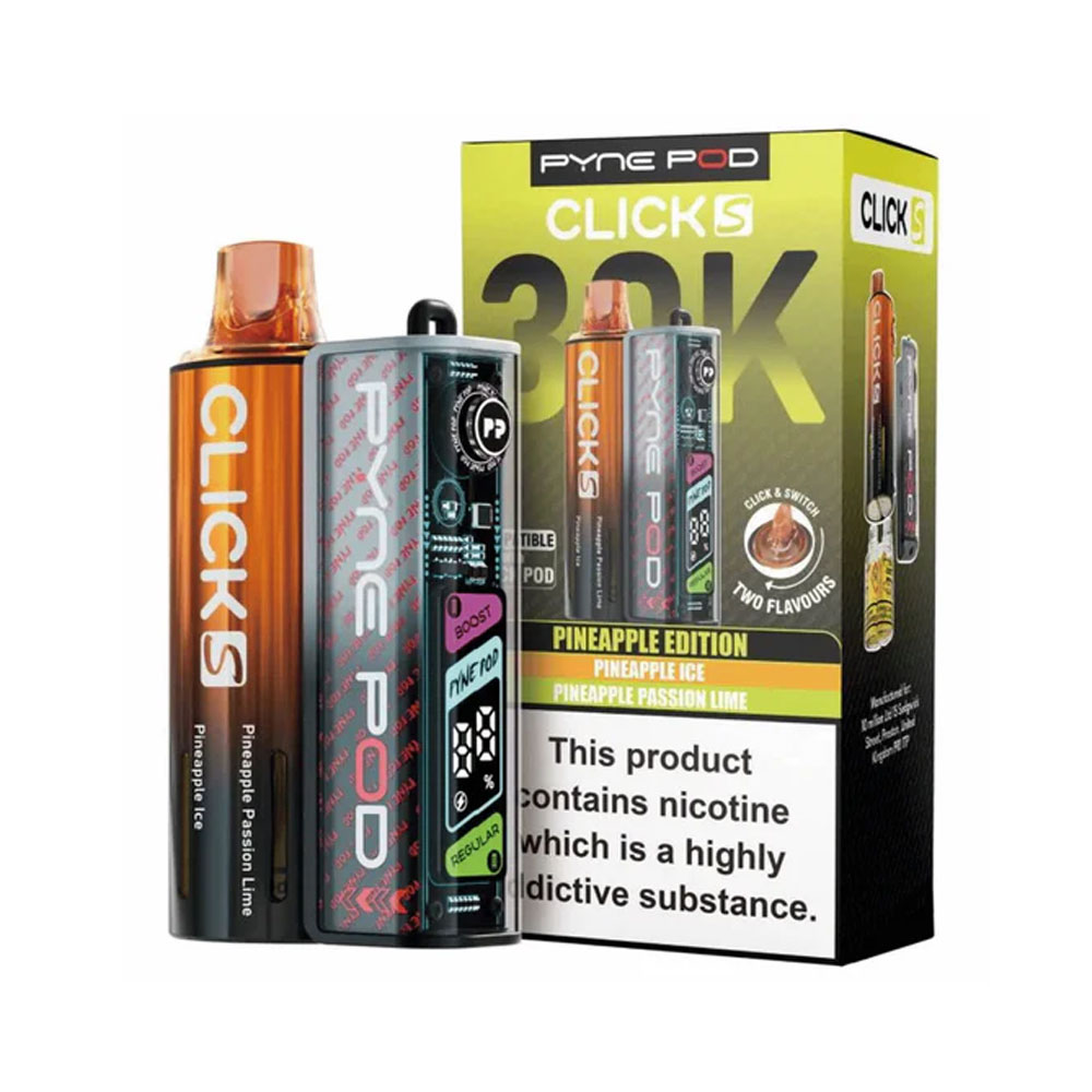 Pyne Pod Click S 30K Prefilled Pod Kit (Pack of 5)
