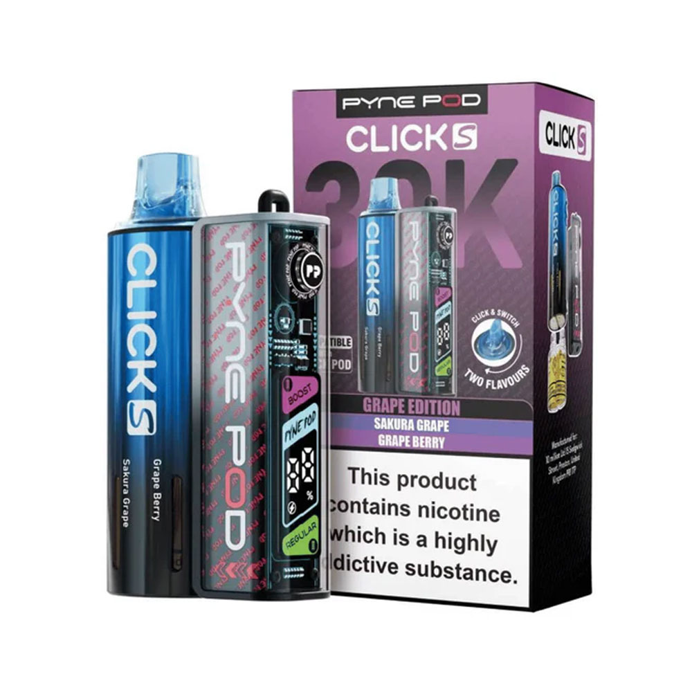 Pyne Pod Click S 30K Prefilled Pod Kit (Pack of 5)