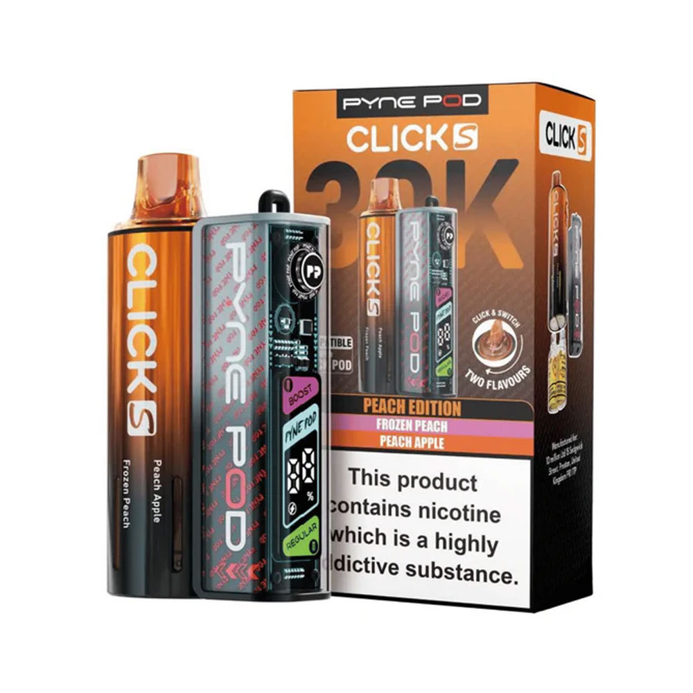Pyne Pod Click S 30K Prefilled Pod Kit (Pack of 5)