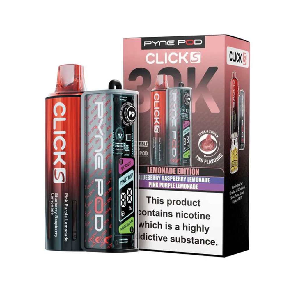 Pyne Pod Click S 30K Prefilled Pod Kit (Pack of 5)