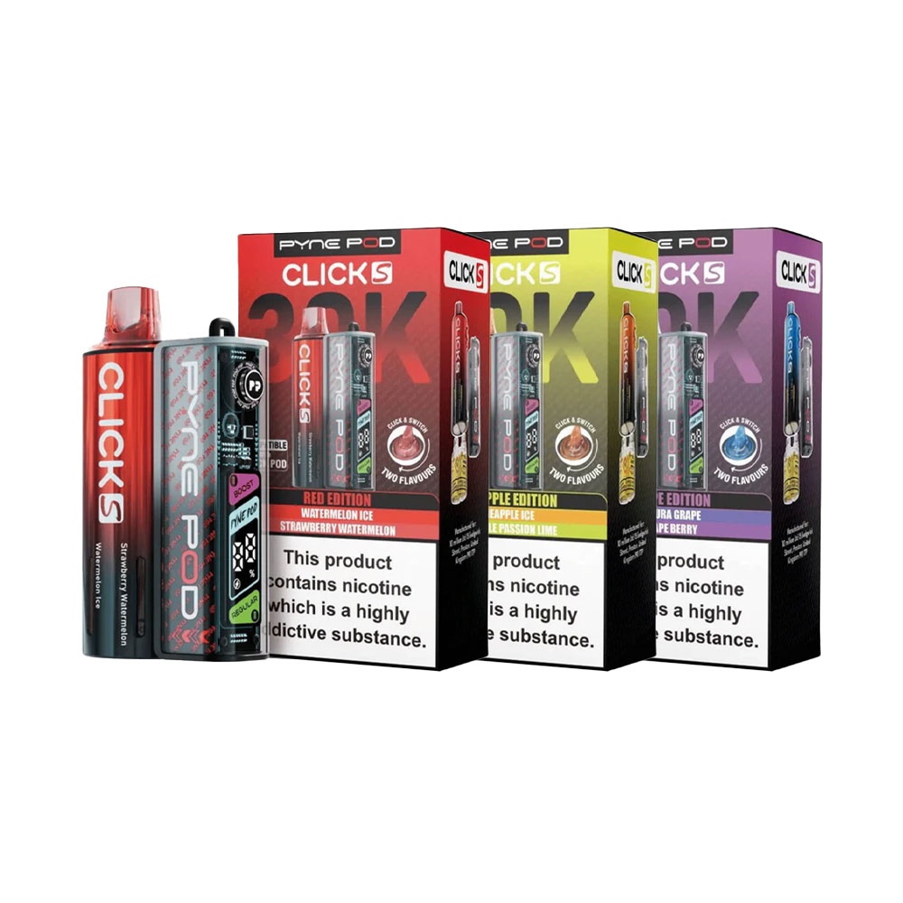 Pyne Pod Click S 30K Prefilled Pod Kit (Pack of 5)