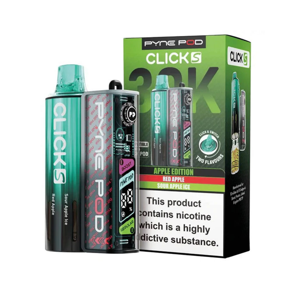 Pyne Pod Click S 30K Prefilled Pod Kit (Pack of 5)