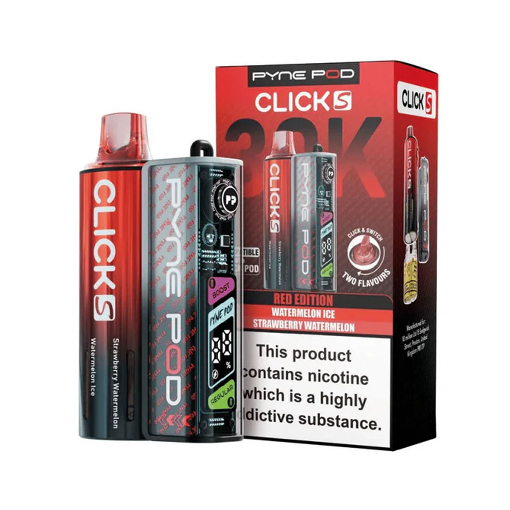 Pyne Pod Click S 30K Prefilled Pod Kit (Pack of 5)