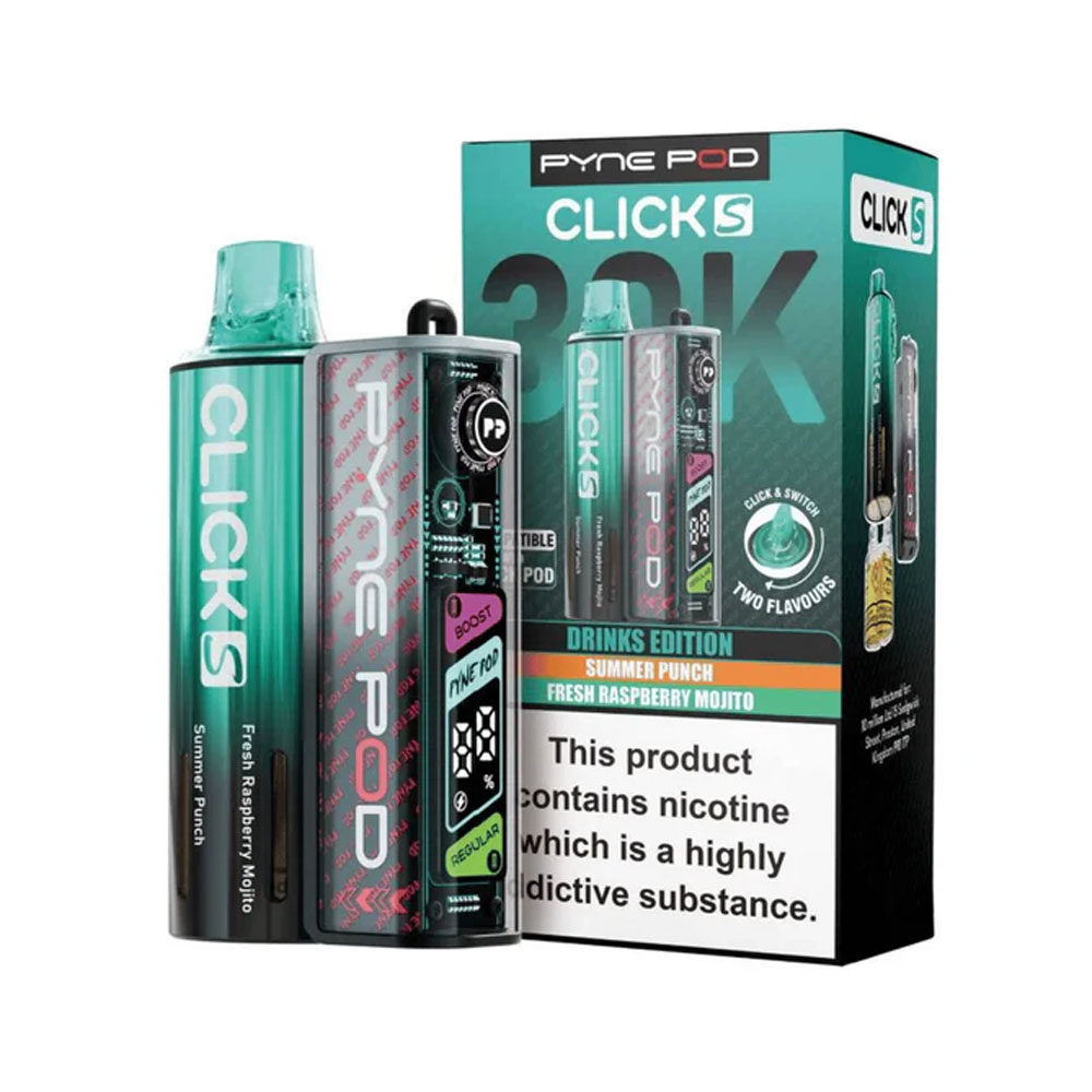 Pyne Pod Click S 30K Prefilled Pod Kit (Pack of 5)