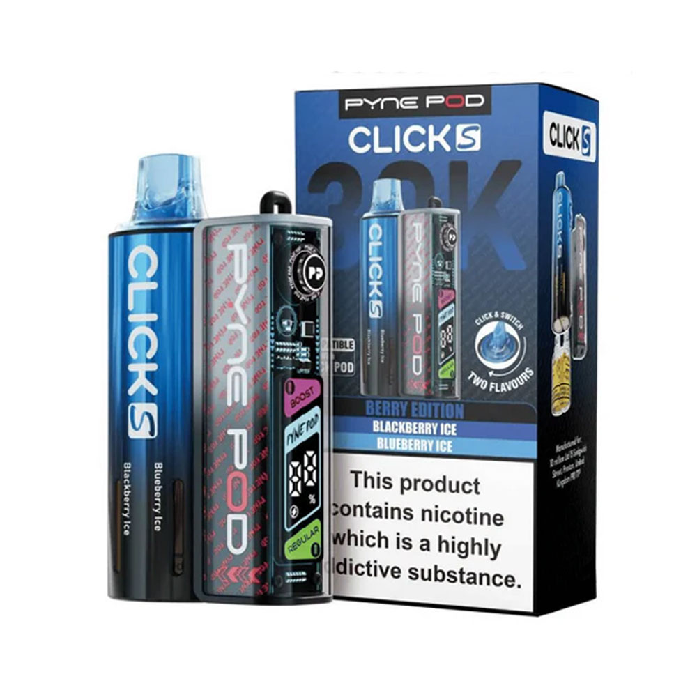 Pyne Pod Click S 30K Prefilled Pod Kit (Pack of 5)
