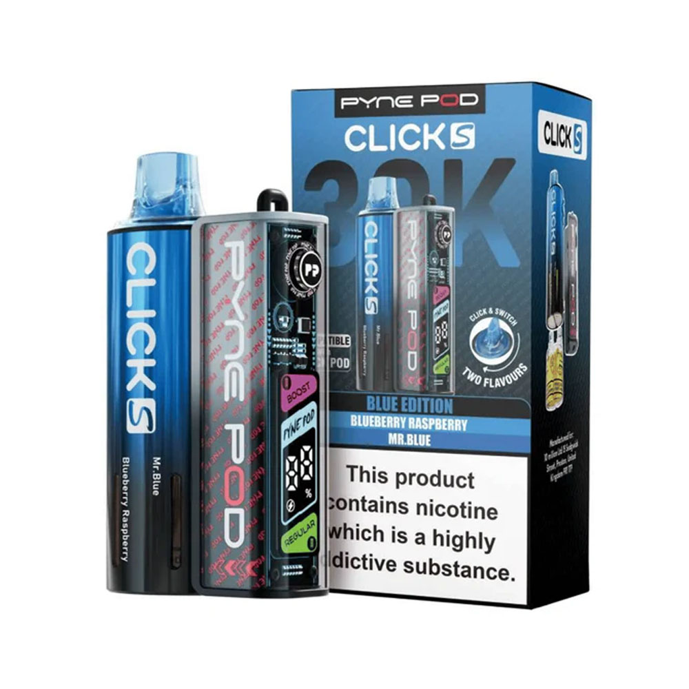 Pyne Pod Click S 30K Prefilled Pod Kit (Pack of 5)