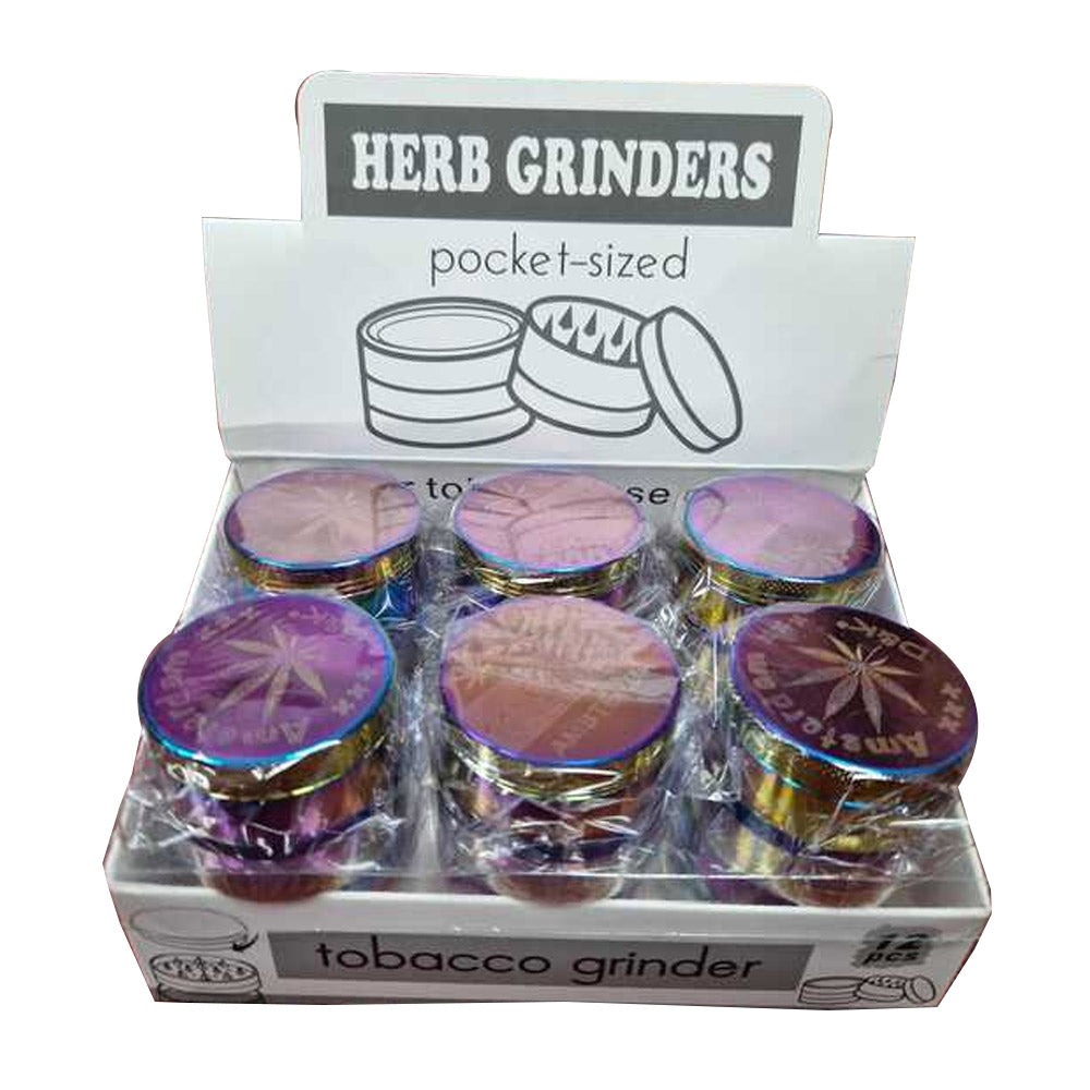 Medium Metal Grinder (Pack Of 12)