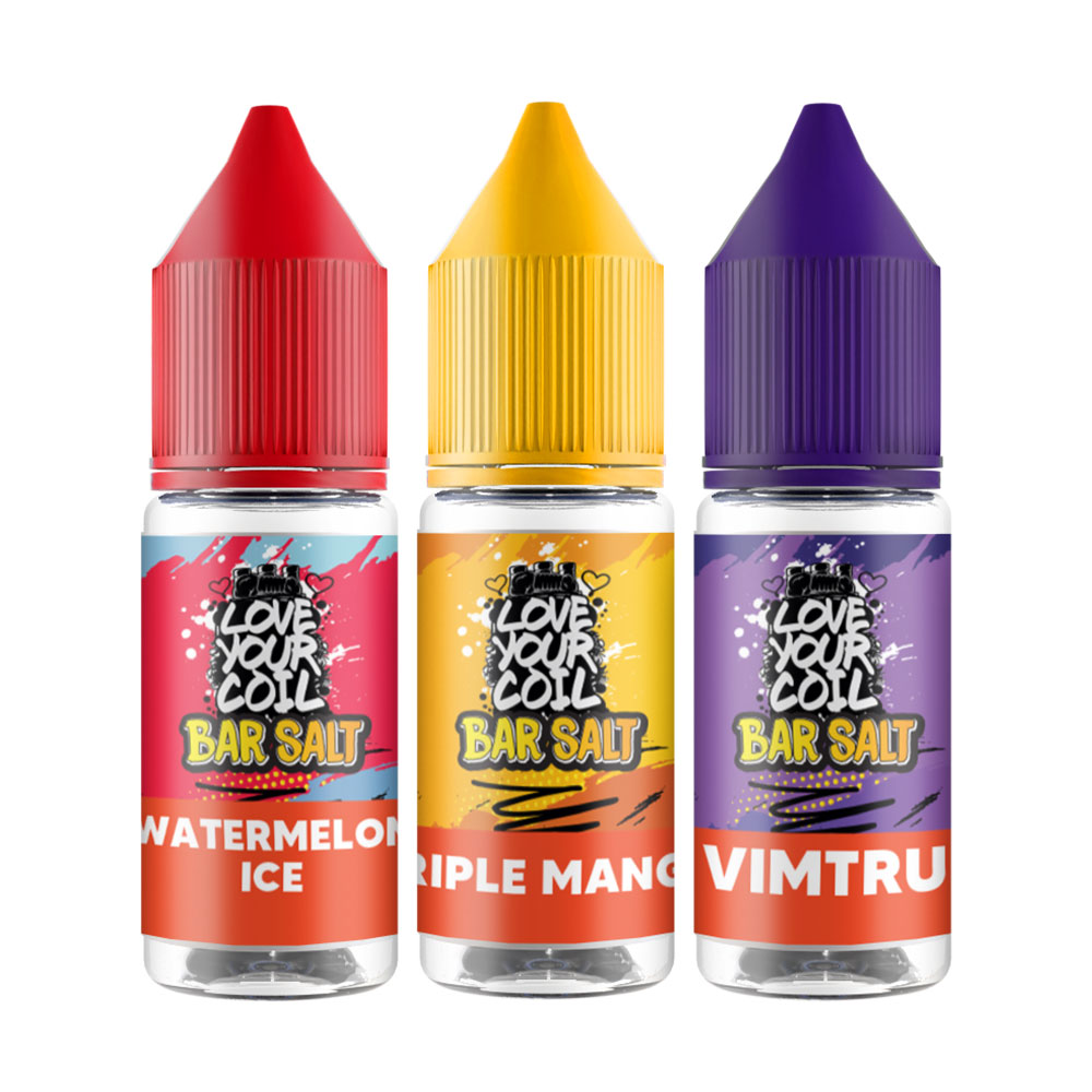 Love Your Coil Bar Salt 10ml Nic Salt E Liquid
