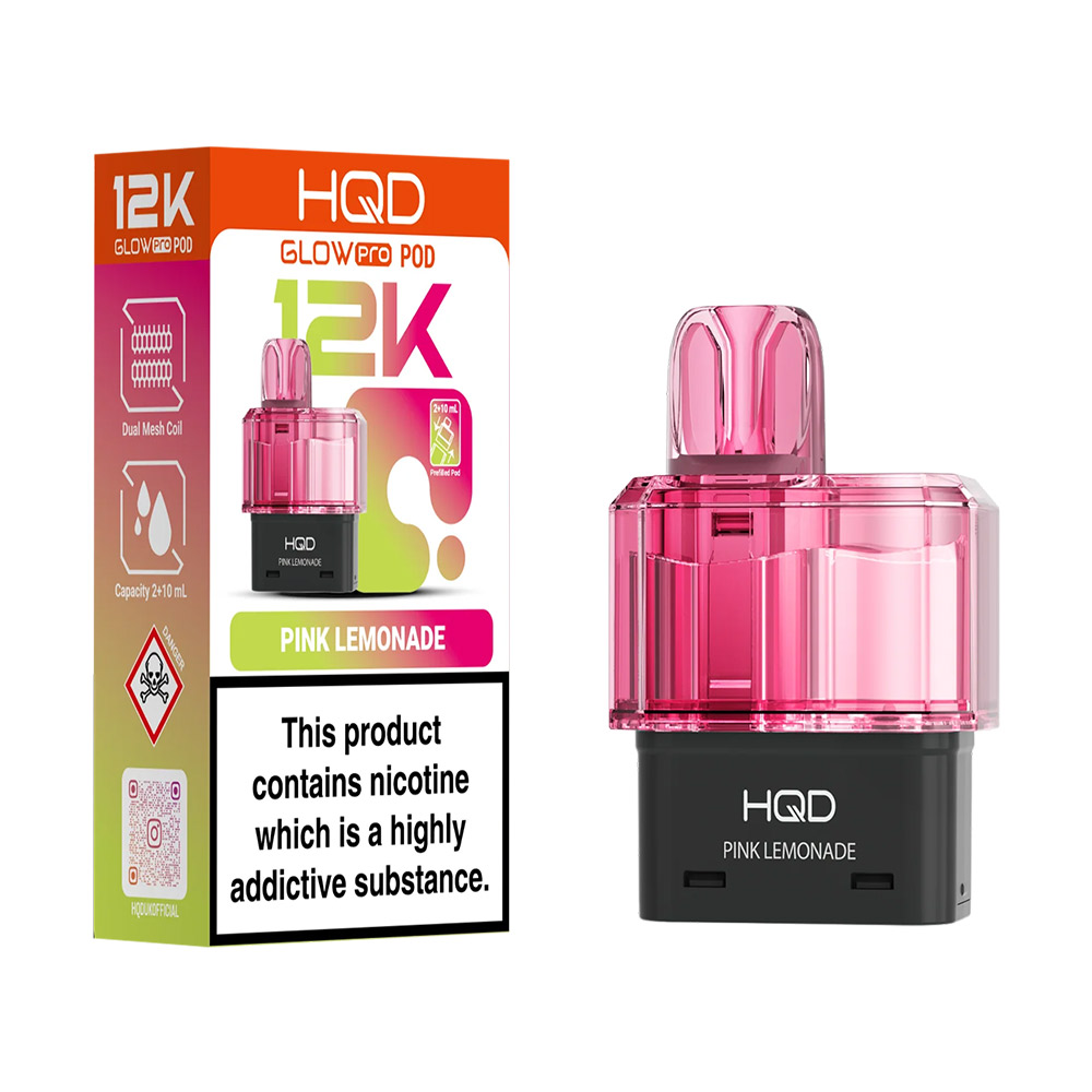 HQD Glow Pro 12K Prefilled Pods (Pack of 5)