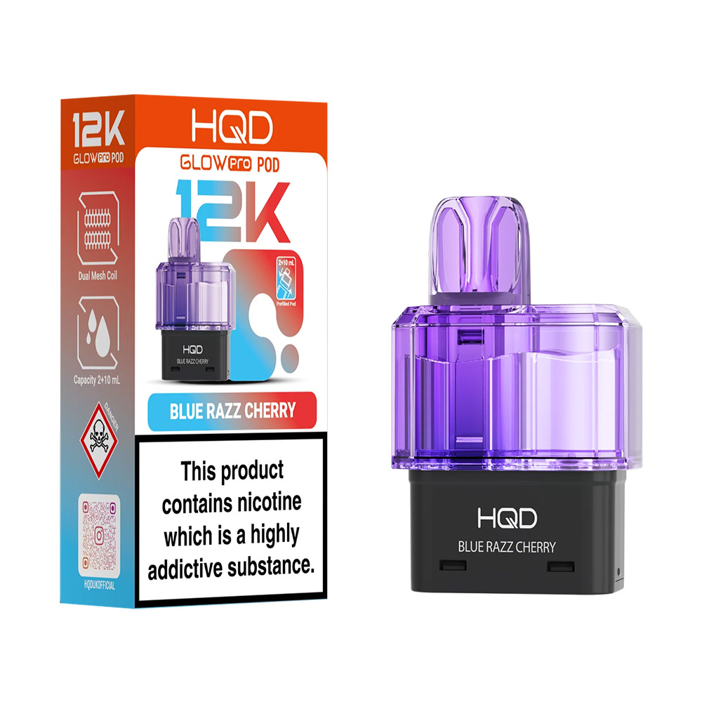 HQD Glow Pro 12K Prefilled Pods (Pack of 5)