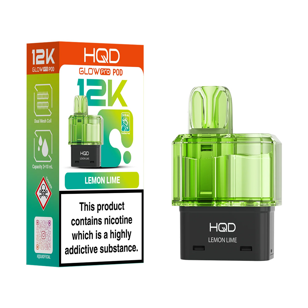 HQD Glow Pro 12K Prefilled Pods (Pack of 5)