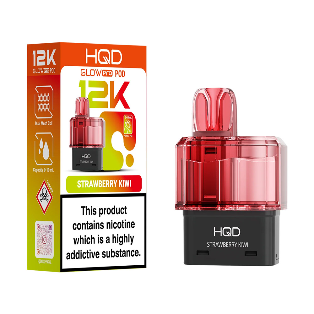 HQD Glow Pro 12K Prefilled Pods (Pack of 5)