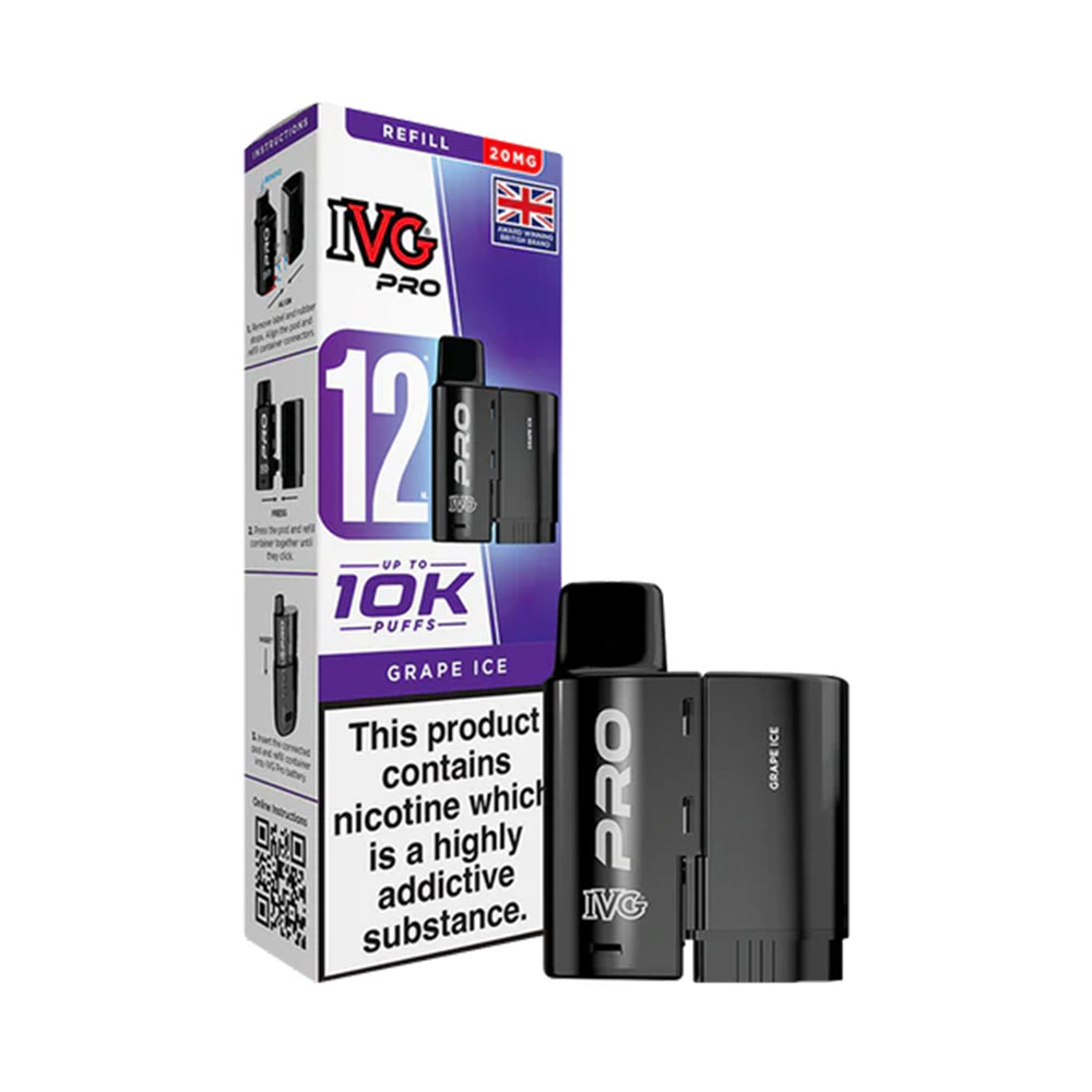 IVG Pro 12 Prefilled Pod (20mg)