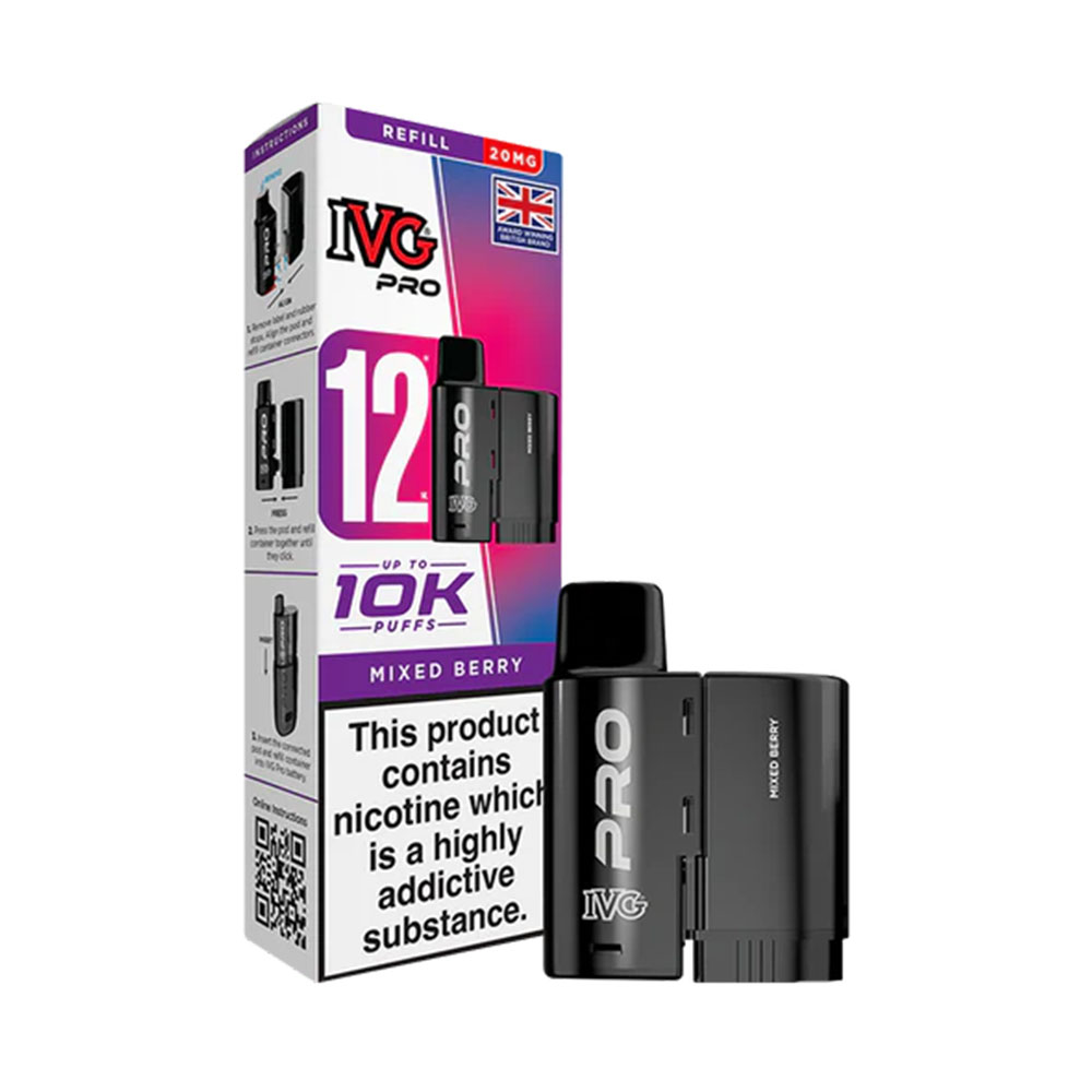IVG Pro 12 Prefilled Pod (20mg)