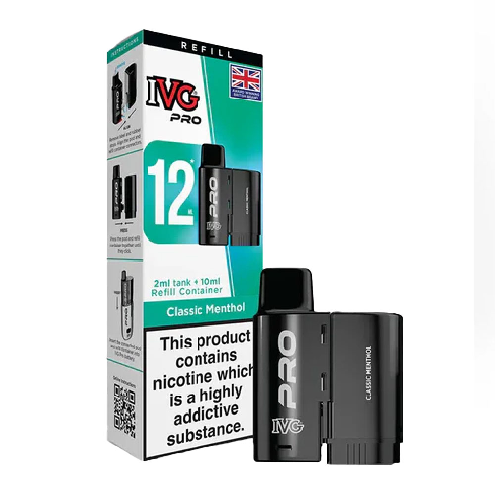 IVG Pro 12 Prefilled Pod (20mg)