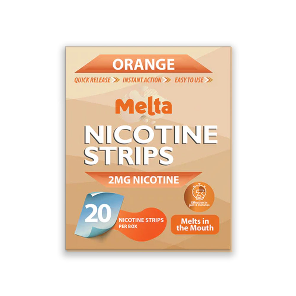 Melta Nicotine Strips 2mg (Pack of 10)
