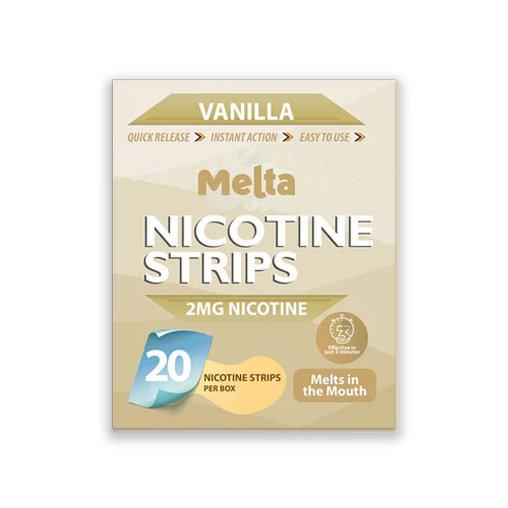 Melta Nicotine Strips 2mg (Pack of 10)
