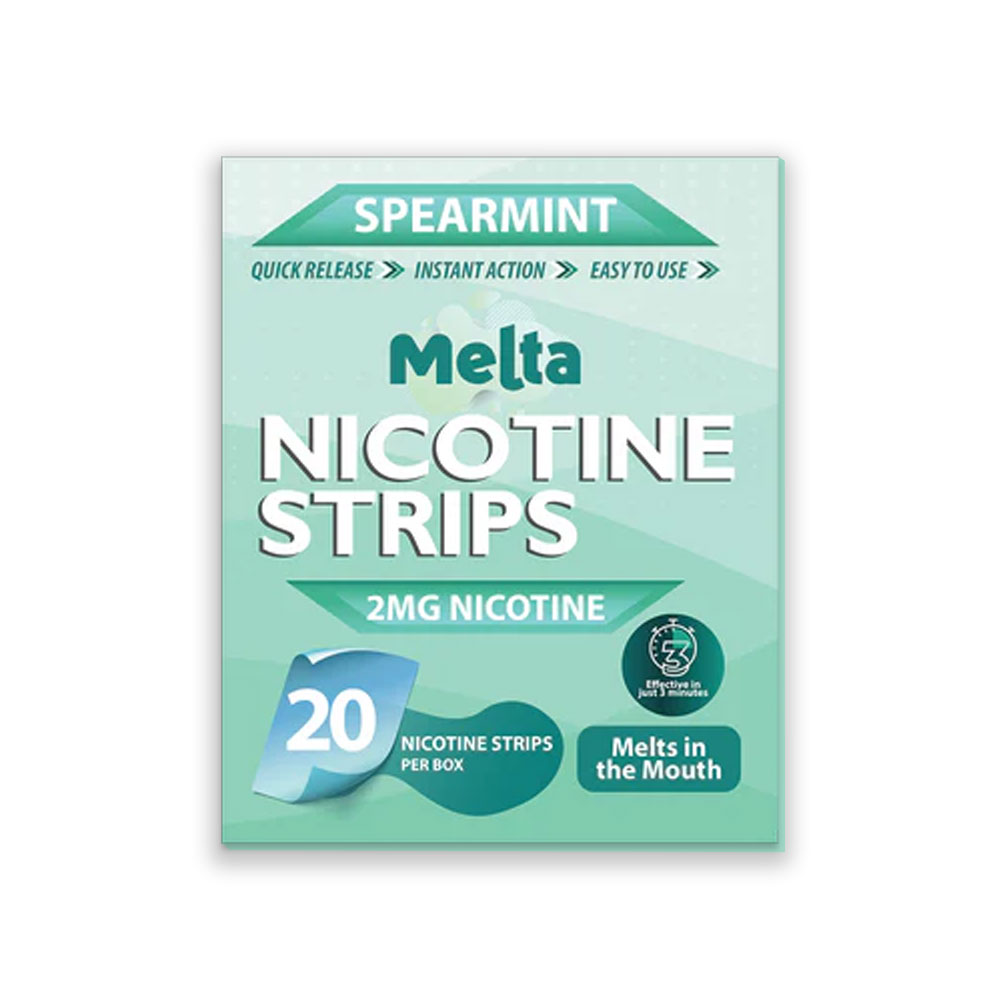 Melta Nicotine Strips 2mg (Pack of 10)