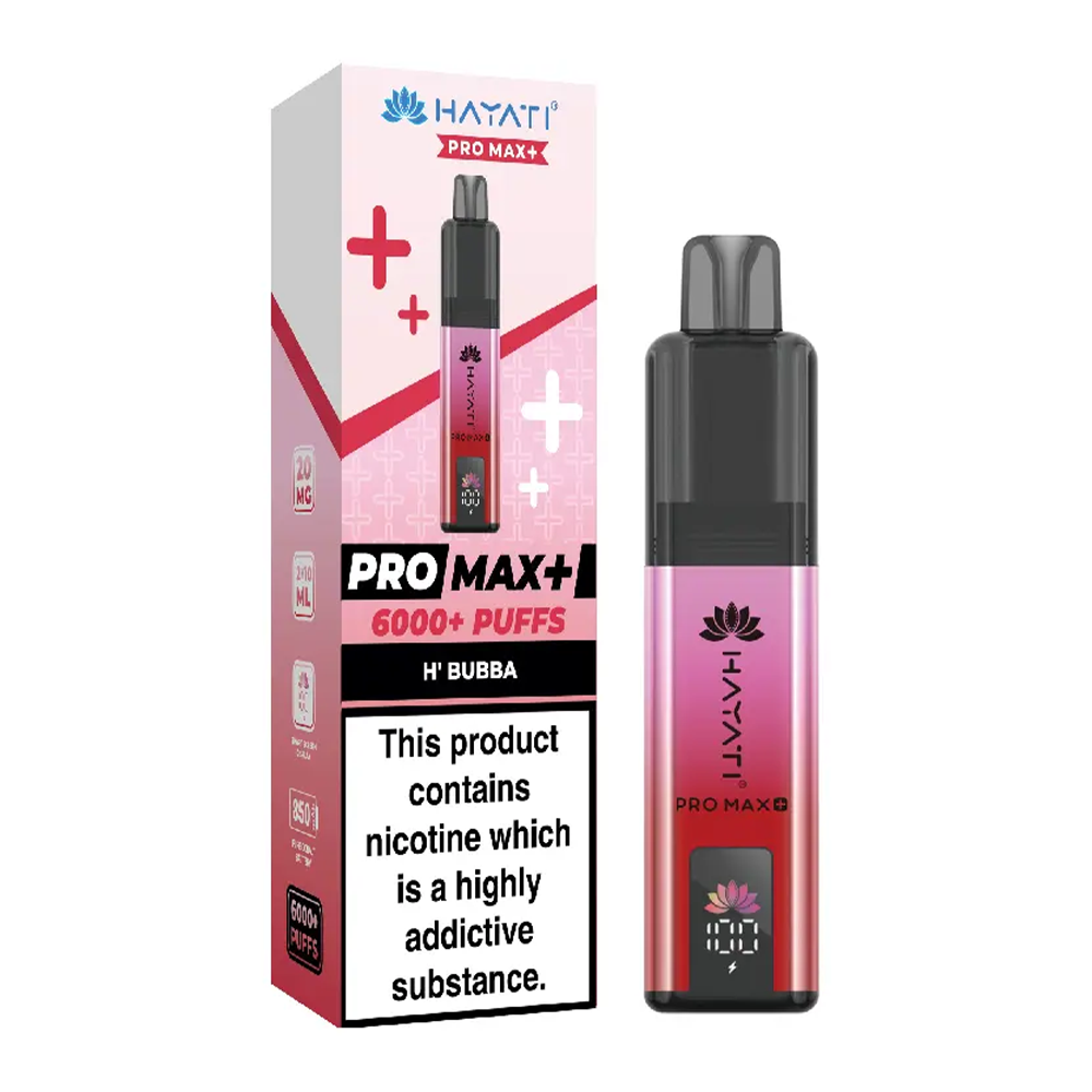 Hayati Pro Max+ 6000 Puffs Vape Kit
