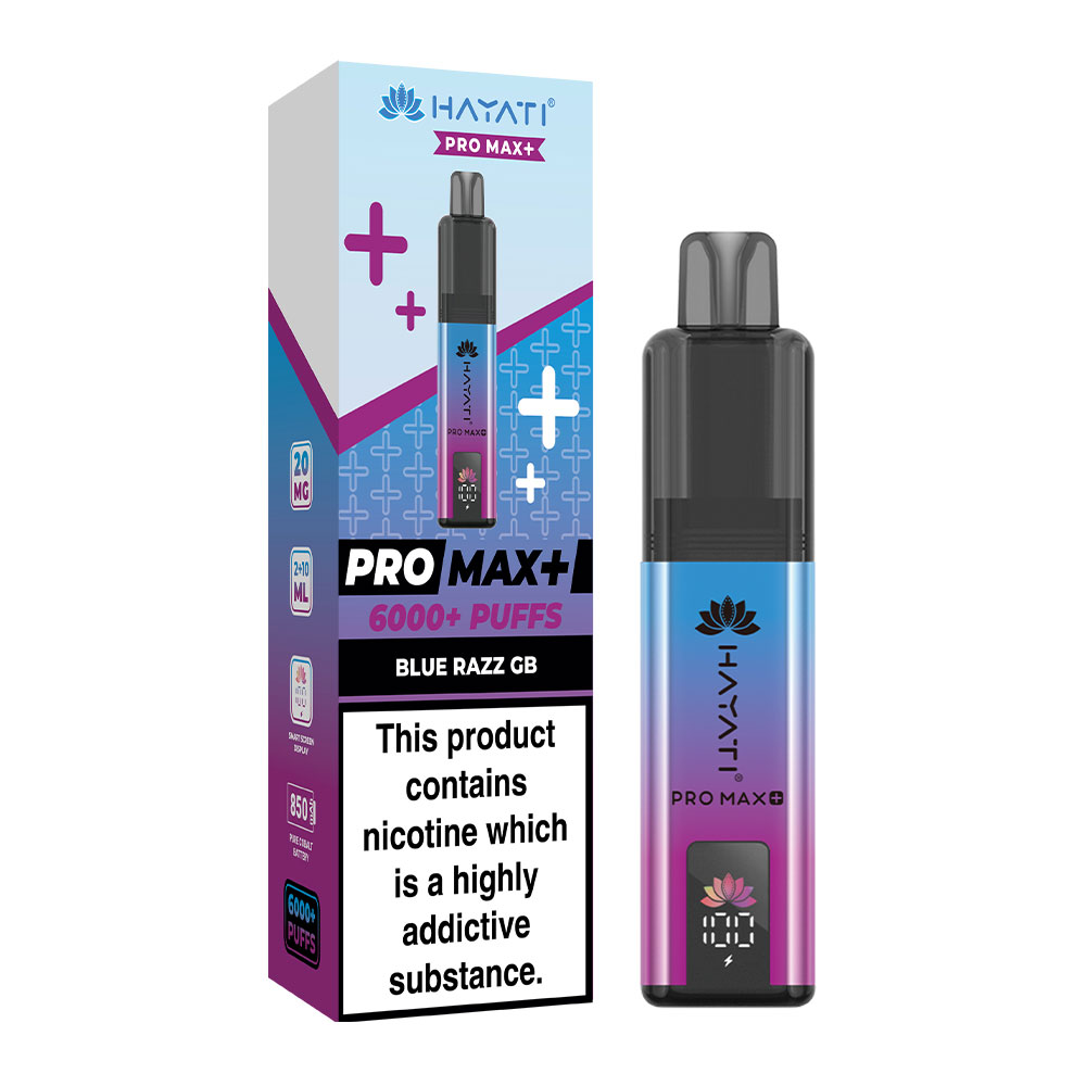 Hayati Pro Max+ 6000 Puffs Vape Kit
