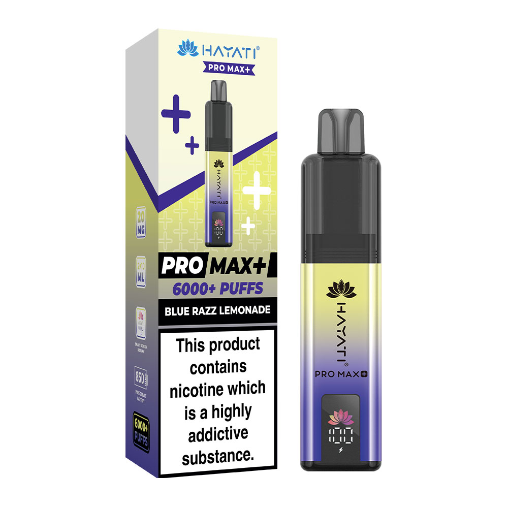 Hayati Pro Max+ 6000 Puffs Vape Kit
