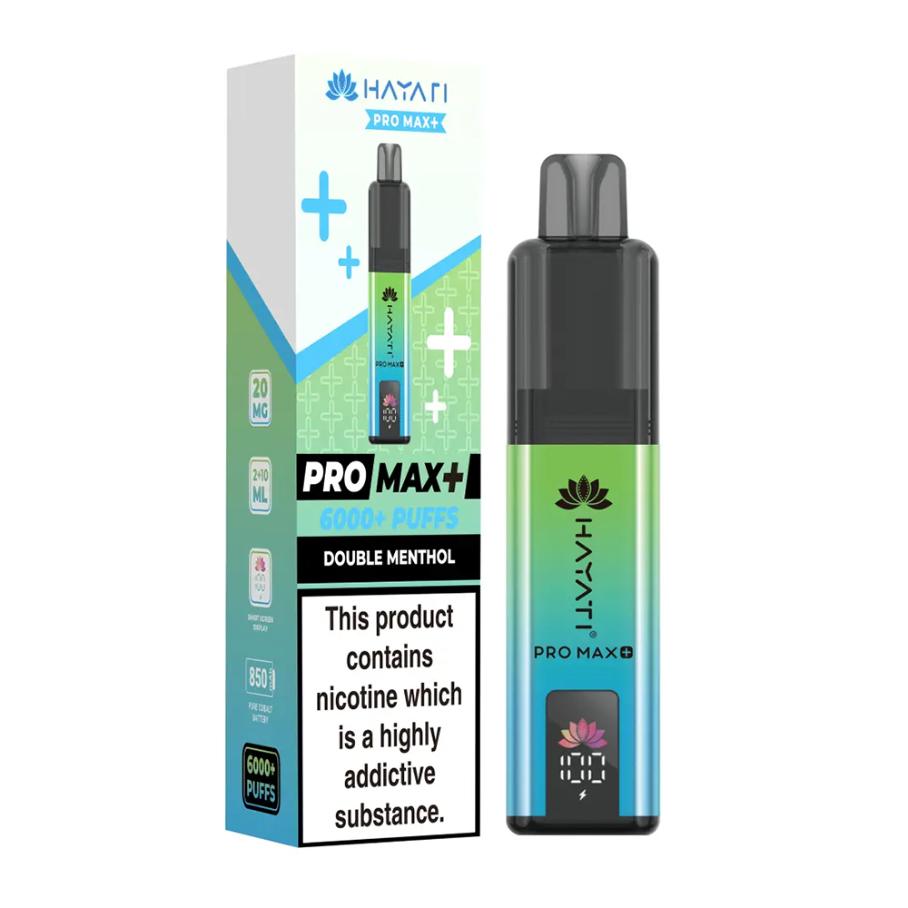 Hayati Pro Max+ 6000 Puffs Vape Kit