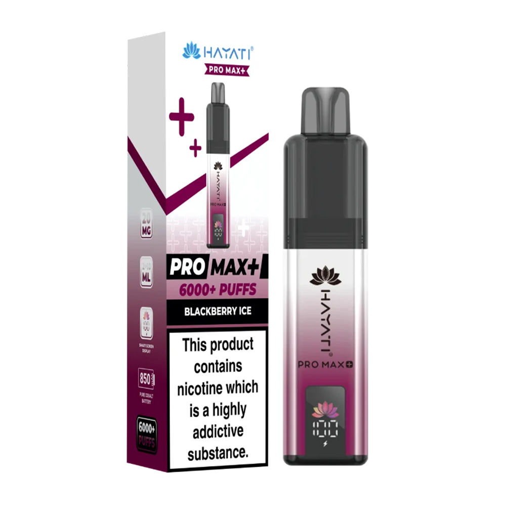 Hayati Pro Max+ 6000 Puffs Vape Kit