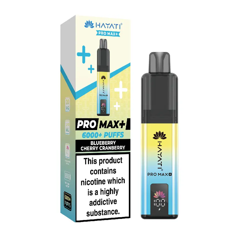 Hayati Pro Max+ 6000 Puffs Vape Kit