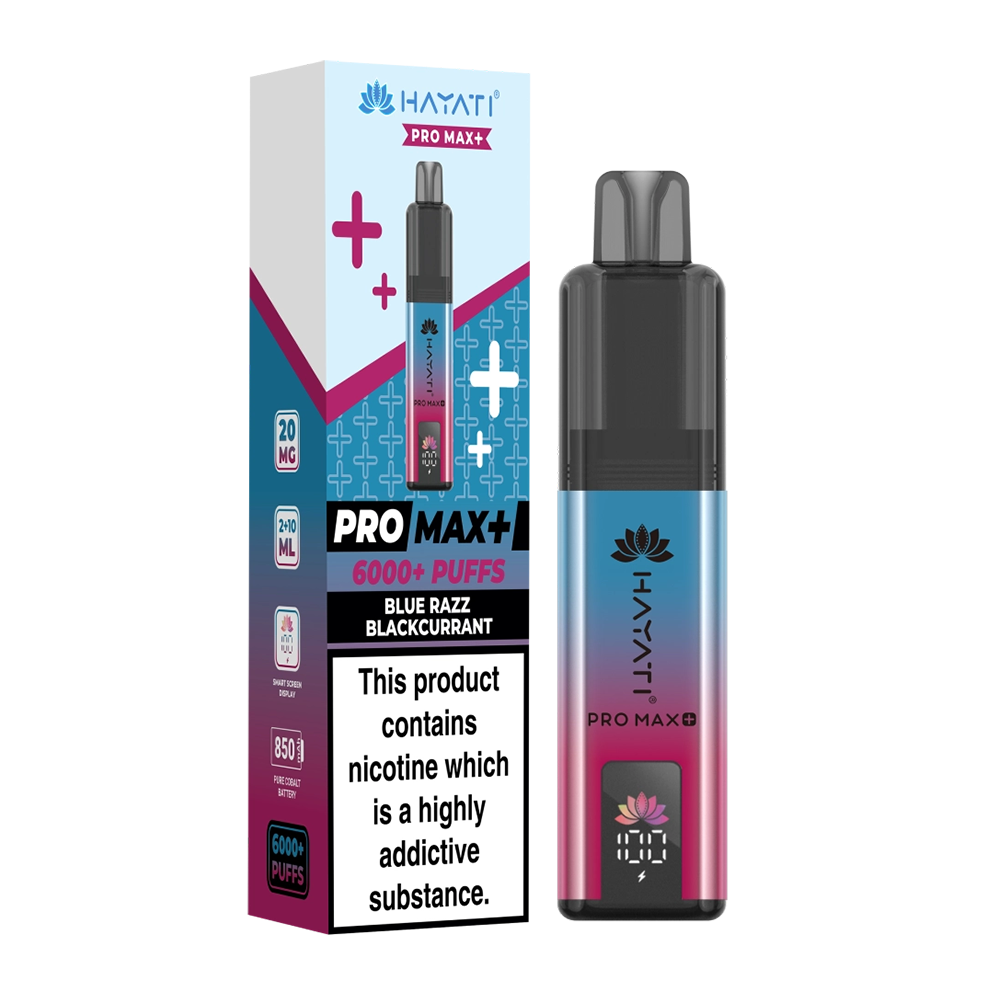 Hayati Pro Max+ 6000 Puffs Vape Kit