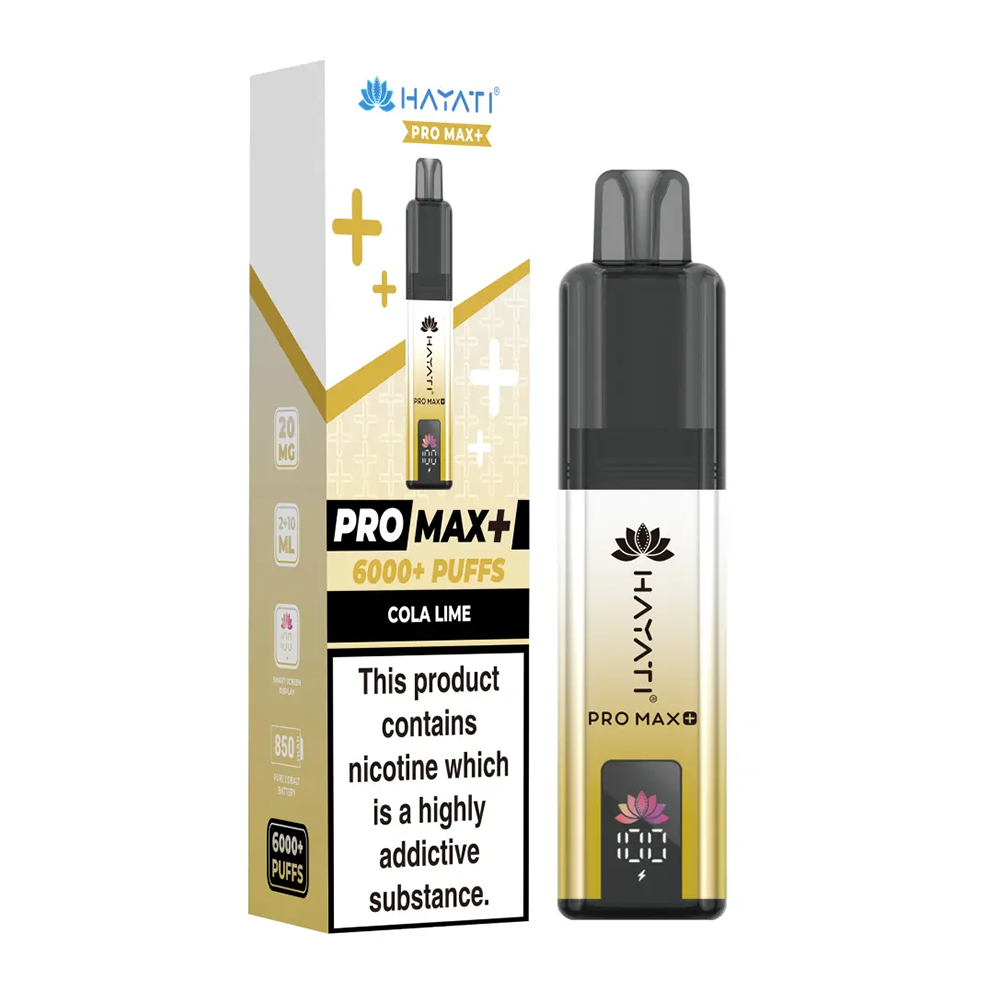 Hayati Pro Max+ 6000 Puffs Vape Kit