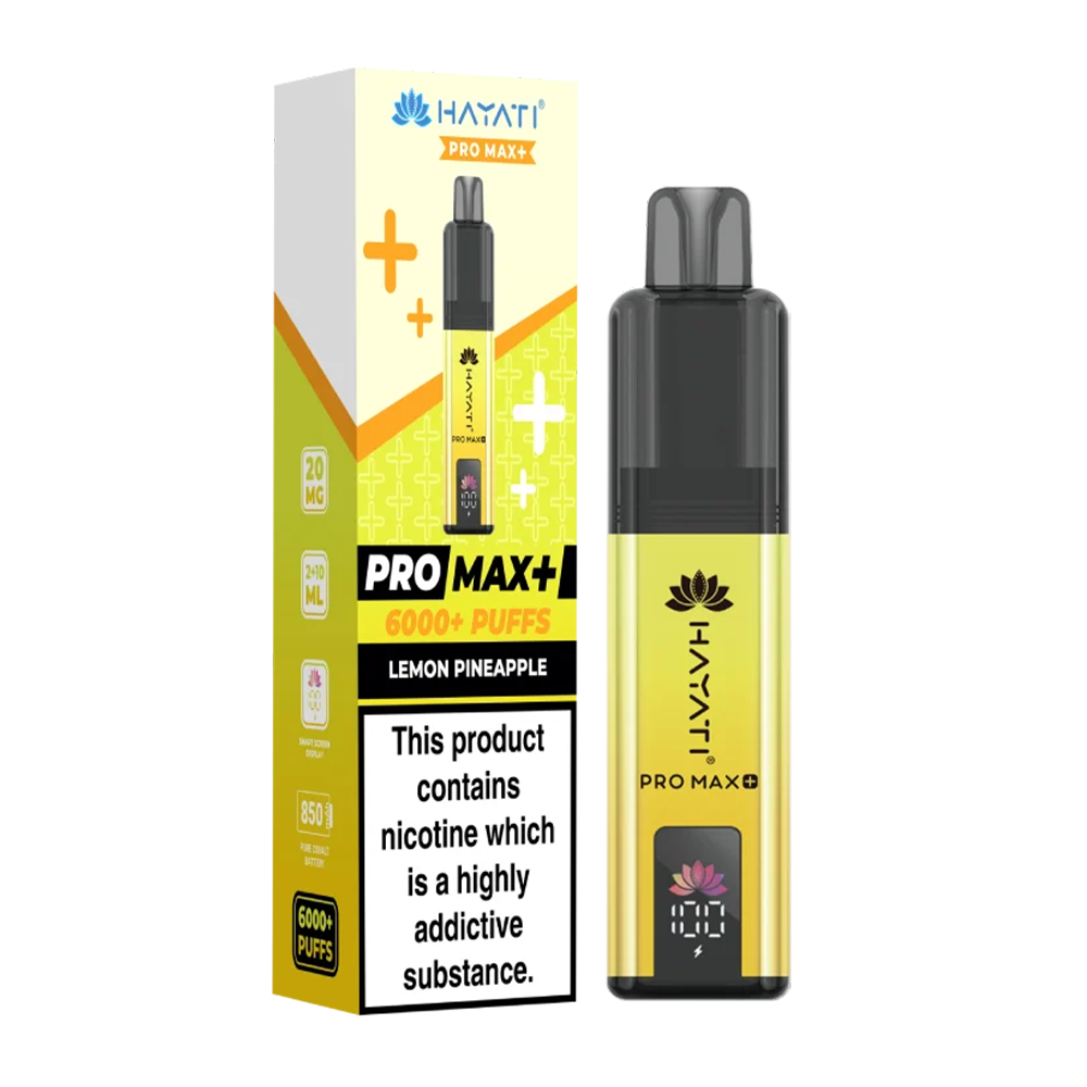 Hayati Pro Max+ 6000 Puffs Vape Kit