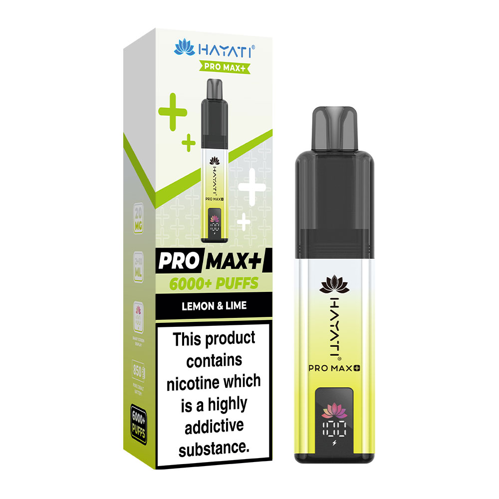 Hayati Pro Max+ 6000 Puffs Vape Kit